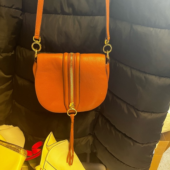 Rebecca Minkoff Cognac Leather Crossbody - Picture 5 of 6